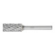 PFERD TOOLS Hartmetall Hochleistungsfrässtift STEEL Zylinder ZYAS stirnverzahnt Ø 12x25mm Schaft-Ø 6mm Stahl-1