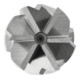 PFERD TOOLS Hartmetall Hochleistungsfrässtift STEEL Zylinder ZYAS stirnverzahnt Ø 06x16mm Schaft-Ø 6mm Stahl