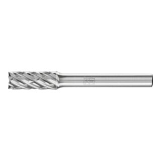 PFERD TOOLS Hartmetall Hochleistungsfrässtift STEEL Zylinder ZYAS stirnverzahnt Ø 08x20mm Schaft-Ø 6mm Stahl