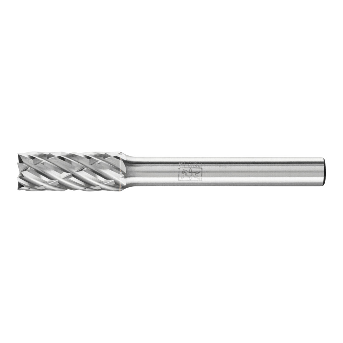 PFERD TOOLS Hartmetall Hochleistungsfrässtift STEEL Zylinder ZYAS stirnverzahnt Ø 08x20mm Schaft-Ø 6mm Stahl