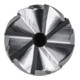PFERD TOOLS Hartmetall Hochleistungsfrässtift STEEL Zylinder ZYAS stirnverzahnt Ø 08x20mm Schaft-Ø 6mm Stahl
