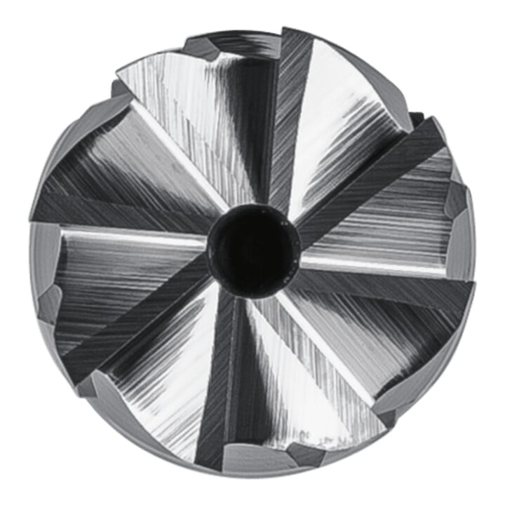 PFERD TOOLS Hartmetall Hochleistungsfrässtift STEEL Zylinder ZYAS stirnverzahnt Ø 08x20mm Schaft-Ø 6x150mm Stahl