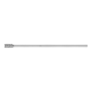 PFERD TOOLS Hartmetall Hochleistungsfrässtift STEEL Zylinder ZYAS stirnverzahnt Ø 10x20mm Schaft-Ø 6x150mm Stahl