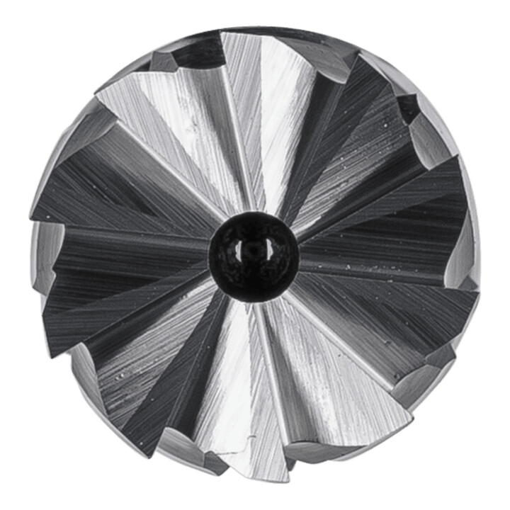 PFERD TOOLS Hartmetall Hochleistungsfrässtift STEEL Zylinder ZYAS stirnverzahnt Ø 10x20mm Schaft-Ø 6x150mm Stahl