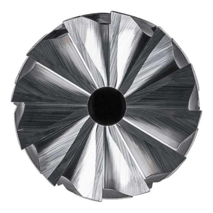 PFERD TOOLS Hartmetall Hochleistungsfrässtift STEEL Zylinder ZYAS stirnverzahnt Ø 12x25mm Schaft-Ø 6mm Stahl