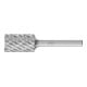 PFERD TOOLS Hartmetall Hochleistungsfrässtift STEEL Zylinder ZYAS stirnverzahnt Ø 16x25mm Schaft-Ø 6mm Stahl
