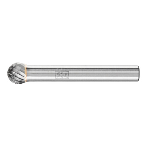 PFERD TOOLS Hartmetall Hochleistungsfrässtift TOUGH Kugel KUD Ø 08x07 mm Schaft-Ø 6 mm schlagfest