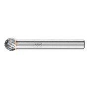 PFERD TOOLS Hartmetall Hochleistungsfrässtift TOUGH Kugel KUD Ø 08x07 mm Schaft-Ø 6 mm schlagfest