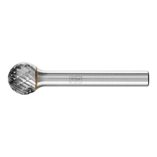 PFERD TOOLS Hartmetall Hochleistungsfrässtift TOUGH Kugel KUD Ø 12x10mm Schaft-Ø 6 mm schlagfest