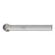 PFERD TOOLS Hartmetall Hochleistungsfrässtift TOUGH Kugel KUD Ø 08x07 mm Schaft-Ø 6 mm schlagfest