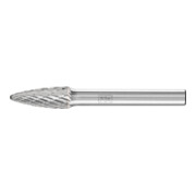 PFERD TOOLS Hartmetall Hochleistungsfrässtift TOUGH Rundbogen RBF Ø 08x20mm Schaft-Ø 6 mm schlagfest
