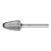 PFERD TOOLS Hartmetall Hochleistungsfrässtift TOUGH Rundbogen RBF Ø 16x25 mm Schaft-Ø 6 mm schlagfest