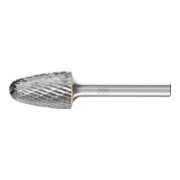 PFERD TOOLS Hartmetall Hochleistungsfrässtift TOUGH Rundbogen RBF Ø 16x25 mm Schaft-Ø 6 mm schlagfest