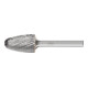 PFERD TOOLS Hartmetall Hochleistungsfrässtift TOUGH Rundbogen RBF Ø 16x25 mm Schaft-Ø 6 mm schlagfest