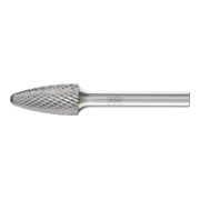 PFERD TOOLS Hartmetall Hochleistungsfrässtift TOUGH-S Rundbogen RBF Ø 12x25 mm Schaft-Ø 6 mm schlagfest