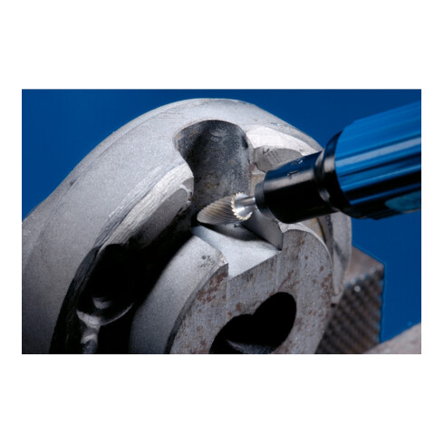 PFERD TOOLS Hartmetall Hochleistungsfrässtift TOUGH-S Rundbogen RBF Ø 12x25 mm Schaft-Ø 8 mm schlagfest