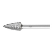 PFERD TOOLS Hartmetall Hochleistungsfrässtift TOUGH Spitzbogen SPG Ø 12x25 mm Schaft-Ø 6 mm schlagfest