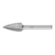 PFERD TOOLS Hartmetall Hochleistungsfrässtift TOUGH Spitzbogen SPG Ø 12x25 mm Schaft-Ø 6 mm schlagfest