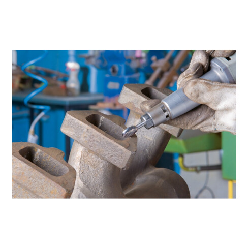 PFERD TOOLS Hartmetall Hochleistungsfrässtift TOUGH Tropfen TRE Ø 10x16 mm Schaft-Ø 6 mm schlagfest