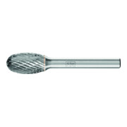 PFERD TOOLS Hartmetall Hochleistungsfrässtift TOUGH Tropfen TRE Ø 12x20mm Schaft-Ø 6 mm schlagfest