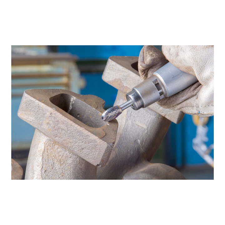 PFERD TOOLS Hartmetall Hochleistungsfrässtift TOUGH Tropfen TRE Ø 12x20mm Schaft-Ø 6 mm schlagfest