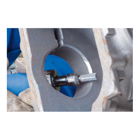 PFERD TOOLS Hartmetall Hochleistungsfrässtift TOUGH Zylinder ZYA Ø 08x20mm Schaft-Ø 6 mm schlagfest