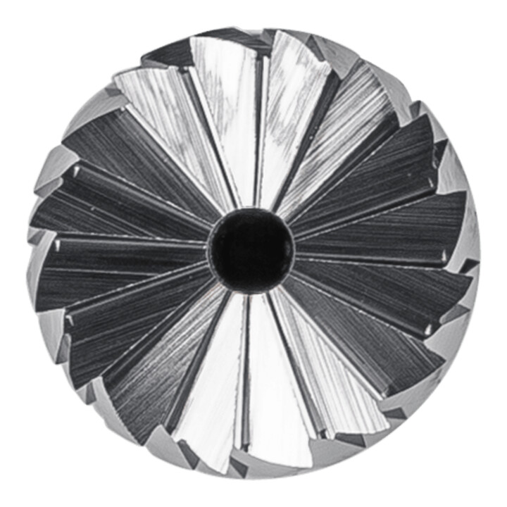 PFERD TOOLS Hartmetall Hochleistungsfrässtift TOUGH Zylinder ZYAS stirn Ø 08x20mm Schaft-Ø 6 mm schlagfest