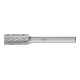 PFERD TOOLS Hartmetall Hochleistungsfrässtift TOUGH Zylinder ZYAS stirn Ø 10x20mm Schaft-Ø 6 mm schlagfest