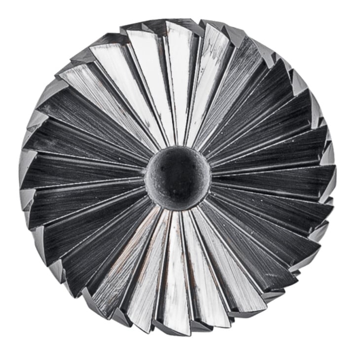 PFERD TOOLS Hartmetall Hochleistungsfrässtift TOUGH Zylinder ZYAS stirn Ø 12x25 mm Schaft-Ø 8 mm schlagfest