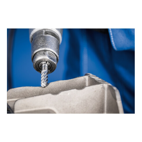 PFERD TOOLS Hartmetall Hochleistungsfrässtift Walzenrund WRC Ø 06x16 mm Schaft-Ø 6 mm TITANIUM für Titan