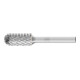PFERD TOOLS Hartmetall Hochleistungsfrässtift Walzenrund WRC Ø 12x25 mm Schaft-Ø 6 mm TITANIUM für Titan
