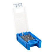 PFERD TOOLS Hartmetall Hochleistungskleinfrässtift Set 1603 ALU 10-tlg. Ø 6/3mm Schaft-Ø 3mm ALU/NE-Metalle