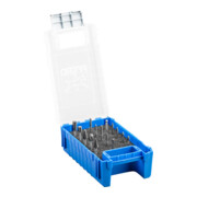 PFERD TOOLS Hartmetall Kleinfrässtift Set 1501 Zahnung 5 15-tlg. Ø 6/4/3/2mm Schaft-Ø 3mm universal fein