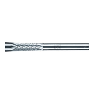 PFERD TOOLS Hartmetall Kopierfrässtift 7 mm Winkelfrässtift WKN Ø08x26 mm Schaft-Ø 6 mm Z4 universal mittel fein