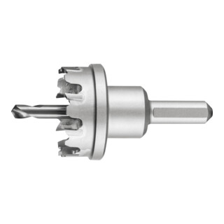 PFERD TOOLS Hartmetall Lochschneider/-Lochsäge Ø 38x8 mm Schaft-Ø 10mm Schnitttiefe 4 mm universal