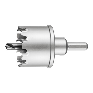PFERD TOOLS Hartmetall Lochschneider/-Lochsäge Ø 50x35 mm Schaft-Ø 10mm Schnitttiefe 32 mm universal