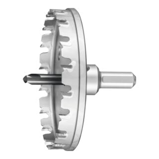 PFERD TOOLS Hartmetall Lochschneider/-Lochsäge Ø 100x8 mm Schaft-Ø 12 mm Schnitttiefe 4 mm universal