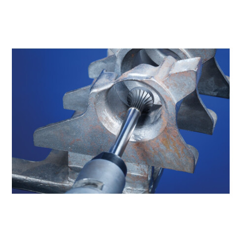 PFERD TOOLS Hartmetall Radiusfrässtift R Ø 16x18 mm Schaft-Ø 8 mm SP Kantenbearbeitung