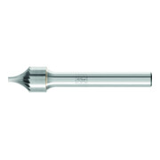 PFERD TOOLS Hartmetall Verrundungsfrässtift V Ø 10x15 mm Schaft-Ø 6 mm Z3 universal mittel