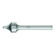 PFERD TOOLS Hartmetall Verrundungsfrässtift V Ø 13x15 mm Schaft-Ø 6 mm Z3 universal mittel