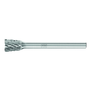 PFERD TOOLS Hartmetall Winkelfrässtift stirnverzahnt WKNS Ø 06x07mm Schaft-Ø 3mm Z3P universal mittel kreuzverzahnt