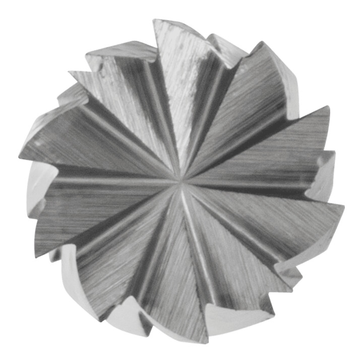 PFERD TOOLS Hartmetall Winkelfrässtift stirnverzahnt WKNS Ø 03x07mm Schaft-Ø 3mm Z3P universal mittel kreuzverzahnt