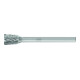 PFERD TOOLS Hartmetall Winkelfrässtift stirnverzahnt WKNS Ø 06x07mm Schaft-Ø 3mm Z3P universal mittel kreuzverzahnt