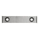 PFERD TOOLS Hartmetallfeile Flach 50 mm 10 Zähne/cm, für Stahl, Stahlwerkstoffe>54 HRC