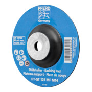 PFERD TOOLS Hitzebeständiger Stützteller mit Spannmutter Ø 125 HT-GT M14 für Winkelschleifer 125