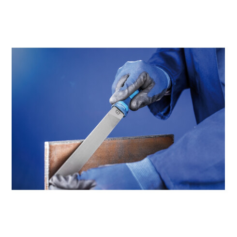 PFERD TOOLS Hobbyfeile mit Heft Flachstumpf 200mm Kreuzhieb 1/Einhieb 2 für universellen Einsatz