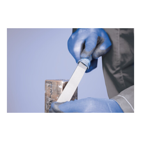 PFERD TOOLS Hobbyfeile mit Heft Flachstumpf 200mm Kreuzhieb 1/Einhieb 2 für universellen Einsatz