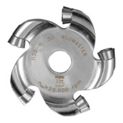 PFERD TOOLS Hochleistungsfrässcheibe ALUMASTER Ø 49 mm für Winkel-/Geradschleifer Alu Bearbeitung