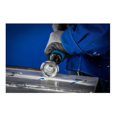 PFERD TOOLS Hochleistungsfrässcheibe ALUMASTER Ø 49 mm für Winkel-/Geradschleifer Alu Bearbeitung HICOAT