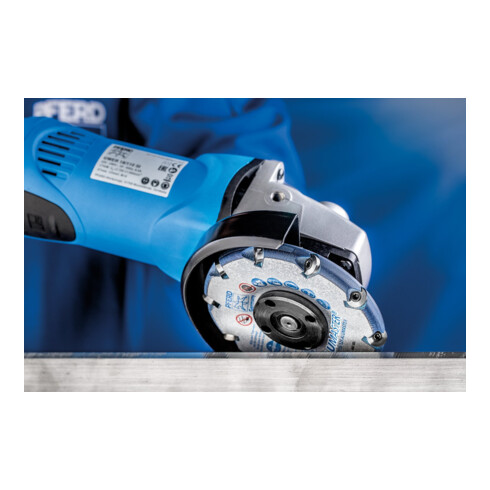 PFERD TOOLS Hochleistungsfrässcheibe ALUMASTER F Ø 115 mm für Winkelschleifer Alu Bearbeitung
